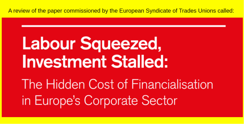 Title of the report being reviewed: Labour Squeezed, Investment Stalled.
