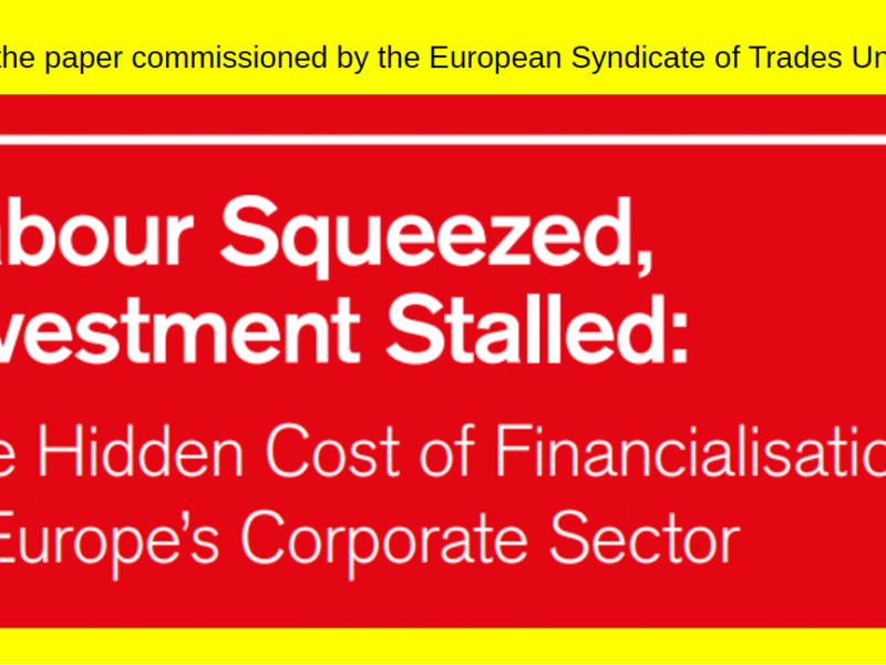 Title of the report being reviewed: Labour Squeezed, Investment Stalled.