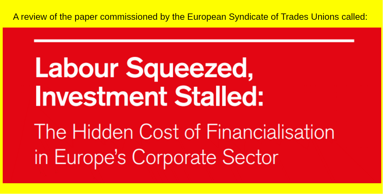 Title of the report being reviewed: Labour Squeezed, Investment Stalled.